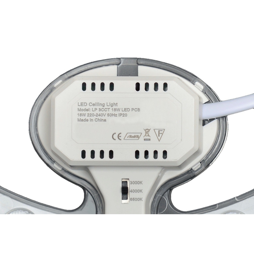 Fulgur s-43089 - Magnetyczny moduł LED 18W/230V 3000/4000/6500K Ø 23,1 cm