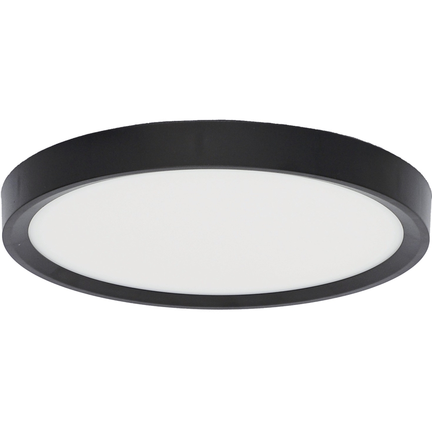 Fulgur z-42585 - LED Plafon z czujnikiem pohybu NOMY-S LED/18W/230V 3000/4000/6000K IP40 śr. 23 cm czarny