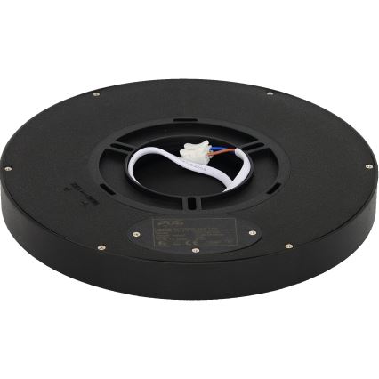 Fulgur z-42585 - LED Plafon z czujnikiem pohybu NOMY-S LED/18W/230V 3000/4000/6000K IP40 śr. 23 cm czarny