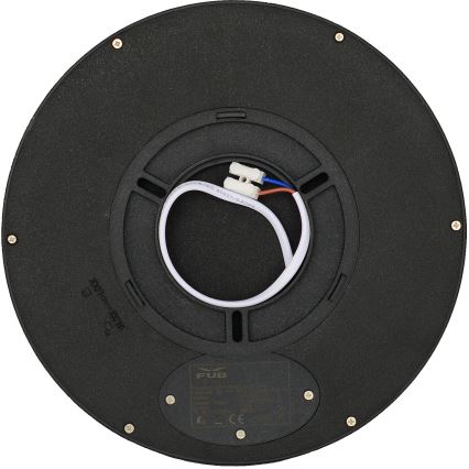 Fulgur z-42585 - LED Plafon z czujnikiem pohybu NOMY-S LED/18W/230V 3000/4000/6000K IP40 śr. 23 cm czarny