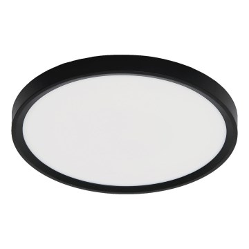 Fulgur z-42587 - LED Plafon z czujnikiem pohybu NOMY-S LED/24W/230V 3000/4000/6000K IP40 śr. 30 cm czarny