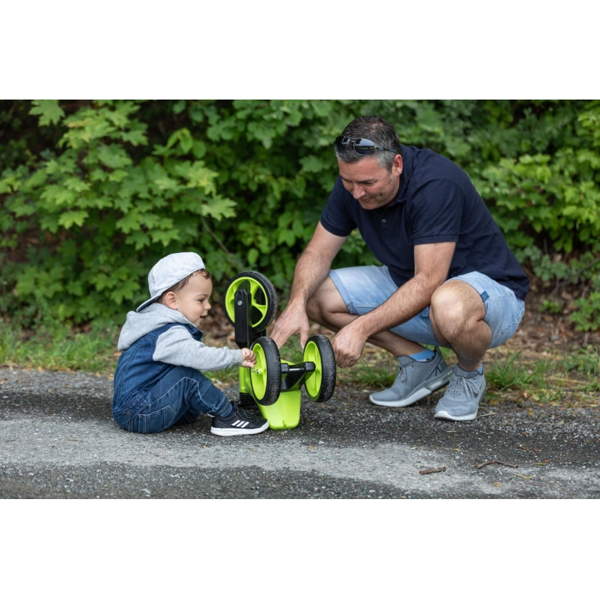 Funny Wheels - Jeździk 2 w 1 RIDER SUPER SPORT zielony/czarny