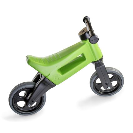Funny Wheels - Rowerek biegowy 2 w 1 RIDER SPORT zielony/czarny
