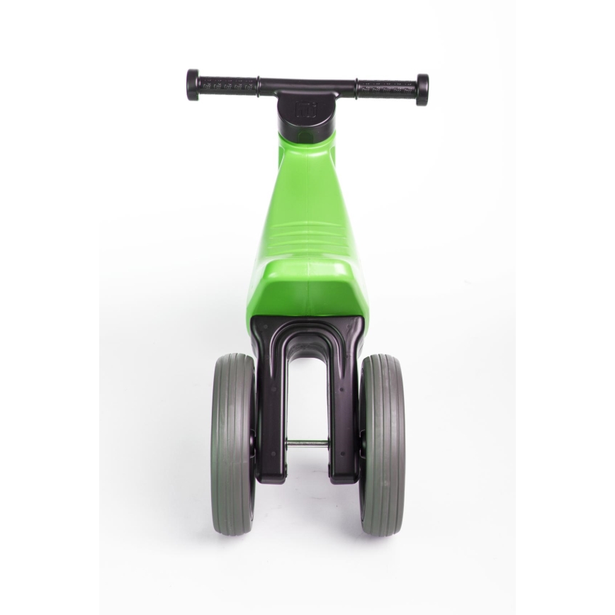 Funny Wheels - Rowerek biegowy 2 w 1 RIDER SPORT zielony/czarny
