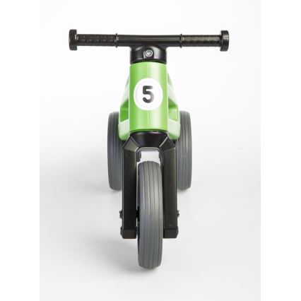 Funny Wheels - Rowerek biegowy 2 w 1 RIDER SPORT zielony/czarny