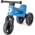 Funny Wheels - Rowerek biegowy 2w1 RIDER SPORT niebieski/czarny