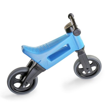 Funny Wheels - Rowerek biegowy 2w1 RIDER SPORT niebieski/czarny