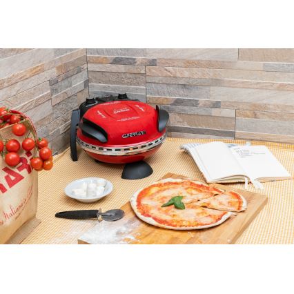 G3Ferrari G1000602 - Piec do pizzy DELIZIA 1200W/230V czerwony