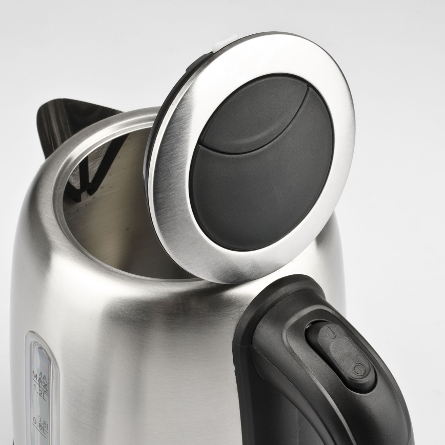 G3Ferrari G1009500 - Czajnik elektryczny 1,2 l 1630W/230V stal nierdzewna/czarny