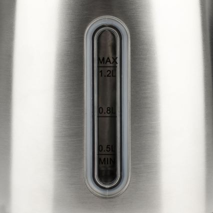 G3Ferrari G1009500 - Czajnik elektryczny 1,2 l 1630W/230V stal nierdzewna/czarny