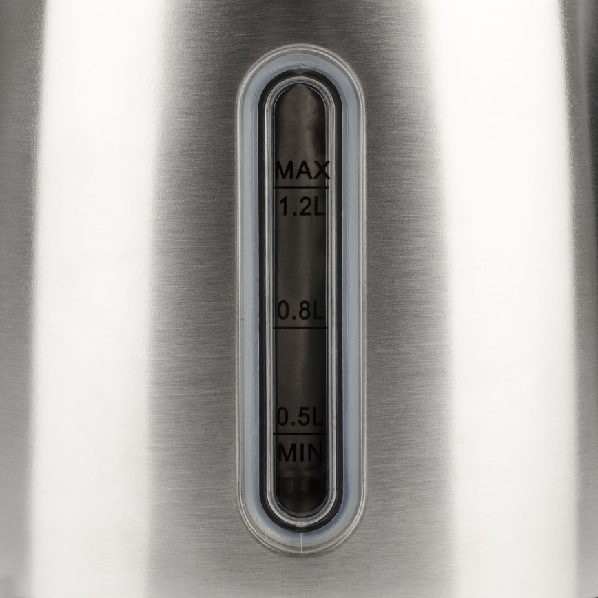 G3Ferrari G1009500 - Czajnik elektryczny 1,2 l 1630W/230V stal nierdzewna/czarny