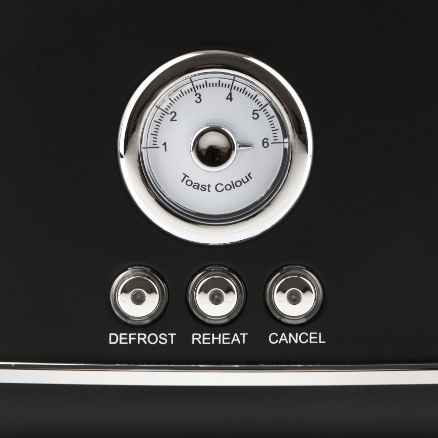 G3Ferrari G1013400 - Toster z dwoma otworami ARTISTA 750W/230V czarny