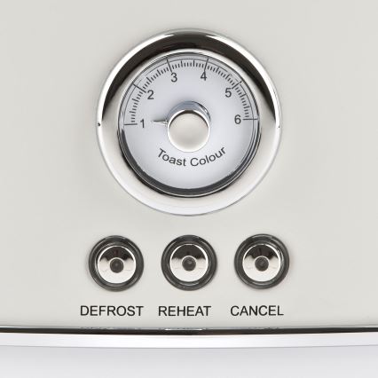 G3Ferrari G1013401 - Toster dwuotworowy ARTISTA 750W/230V biały