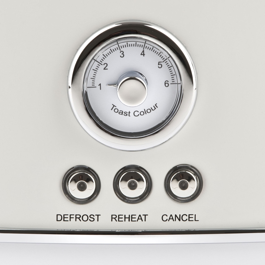 G3Ferrari G1013401 - Toster dwuotworowy ARTISTA 750W/230V biały