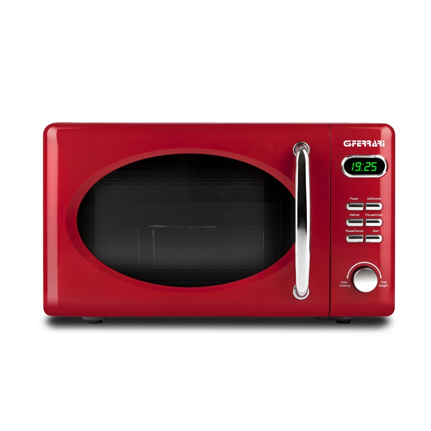 G3Ferrari G1015502 - Mikrofalówka z grillem 1150W/230V 20 l czerwona