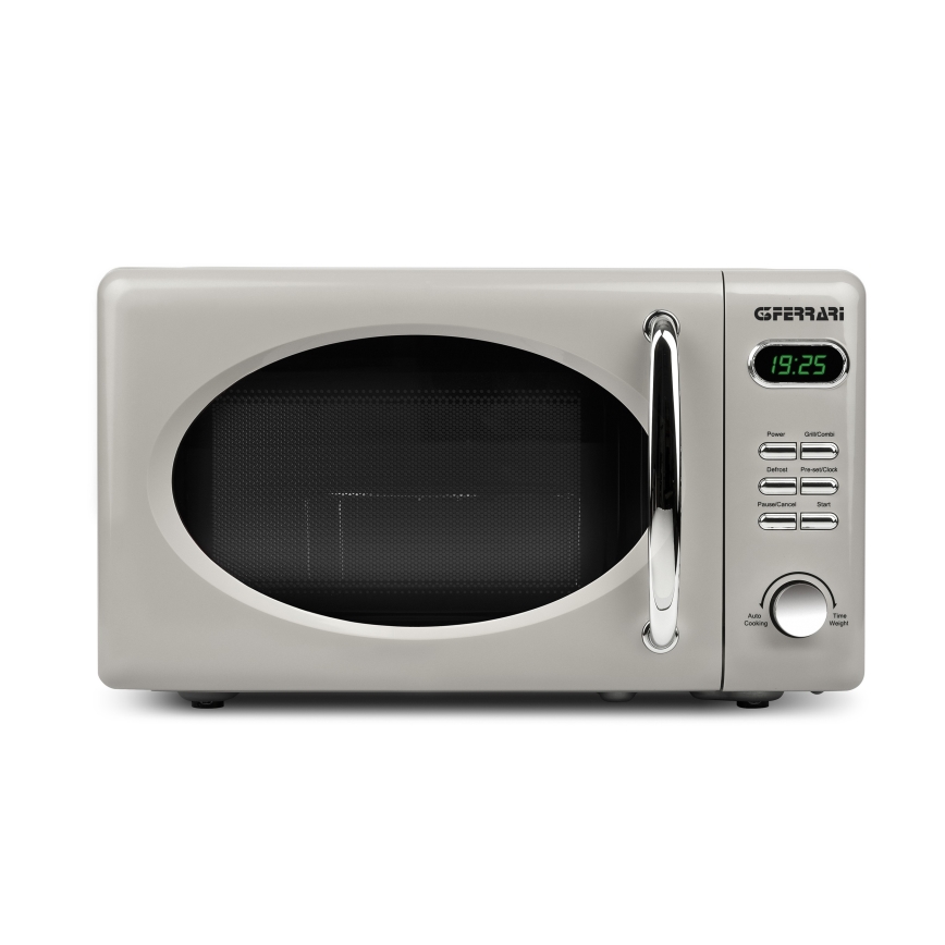 G3Ferrari G1015510 - Kuchenka mikrofalowa z grillem 1150W/230V 20 l kremowa