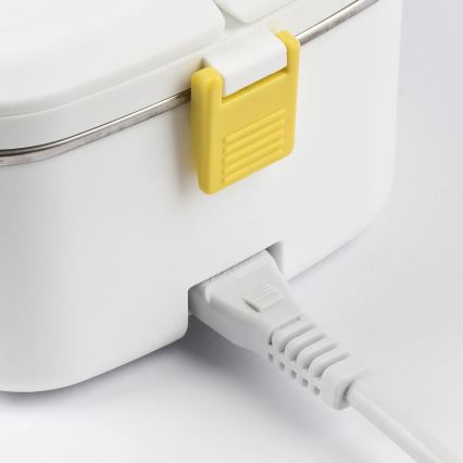 G3Ferrari G1016601 - Elektryczny podgrzewacz do żywności VITTO 48W/230V 0,8 l biały/żółty
