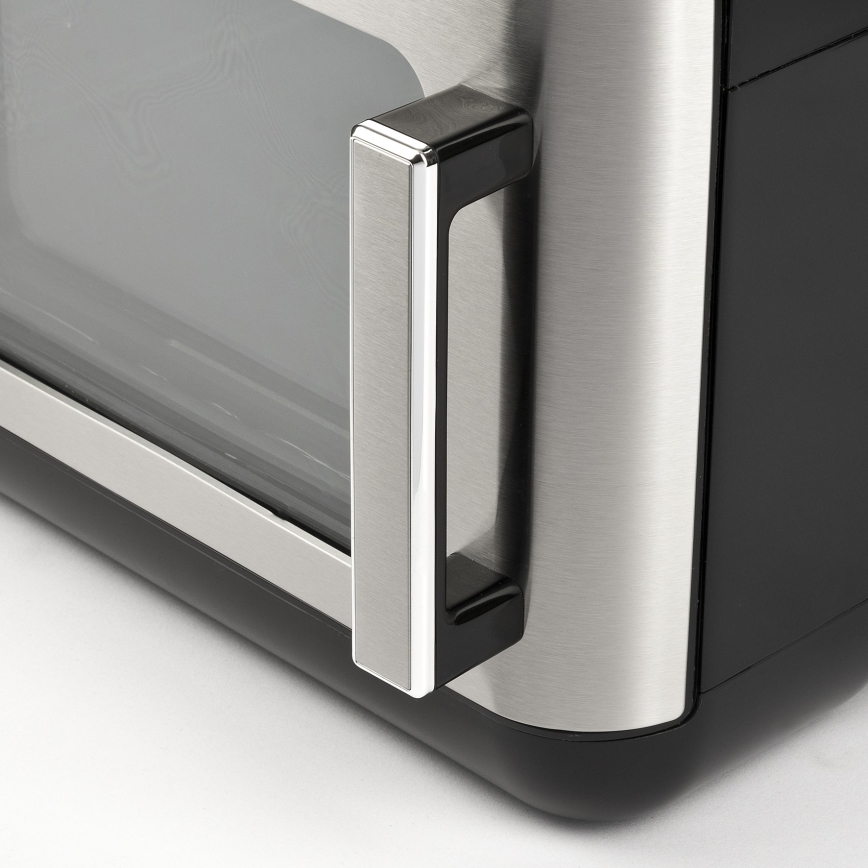 G3Ferrari G1018700 - Piekarnik wielofunkcyjny FRIGGISANO 1700 W/230 V 13 l czarny/stal nierdzewna