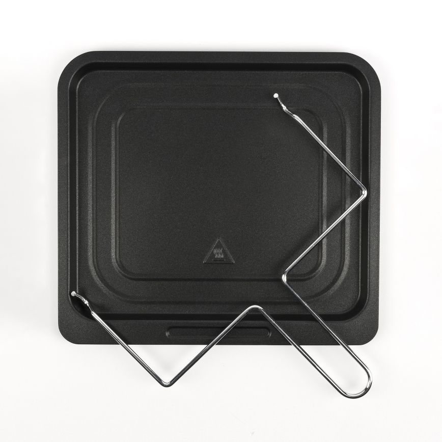 G3Ferrari G1018700 - Piekarnik wielofunkcyjny FRIGGISANO 1700 W/230 V 13 l czarny/stal nierdzewna