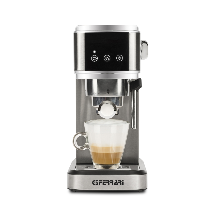 G3Ferrari G1018900 - Ekspres kolbowy do espresso 1350 W/230 V, 15 bar, stal nierdzewna