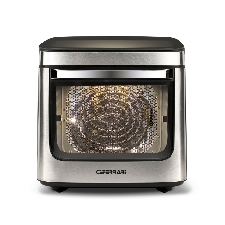 G3Ferrari G1021900 - Beztłuszczowa frytkownica FRIGGISANO 1800 W/230 V, 13 l, stal nierdzewna/czarny