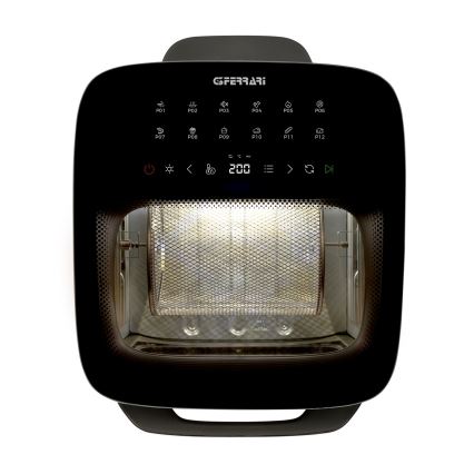 G3Ferrari G1021900 - Beztłuszczowa frytkownica FRIGGISANO 1800 W/230 V, 13 l, stal nierdzewna/czarny