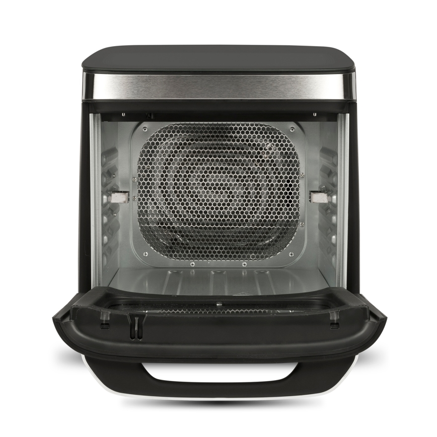 G3Ferrari G1021900 - Beztłuszczowa frytkownica FRIGGISANO 1800 W/230 V, 13 l, stal nierdzewna/czarny