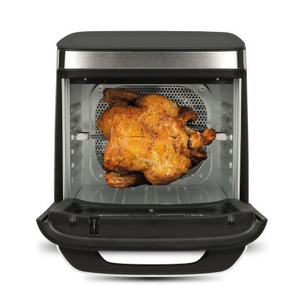 G3Ferrari G1021900 - Beztłuszczowa frytkownica FRIGGISANO 1800 W/230 V, 13 l, stal nierdzewna/czarny