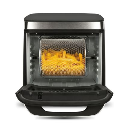 G3Ferrari G1021900 - Beztłuszczowa frytkownica FRIGGISANO 1800 W/230 V, 13 l, stal nierdzewna/czarny