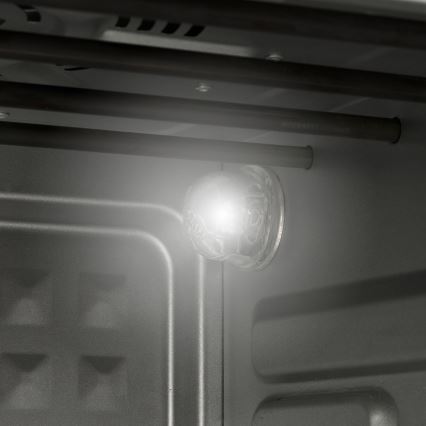 G3Ferrari G1022100 - Piekarnik termoobiegowy z funkcją frytkownicy 2000 W/230 V, 32 l, stal nierdzewna