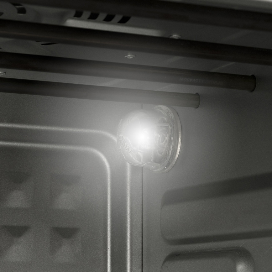 G3Ferrari G1022100 - Piekarnik termoobiegowy z funkcją frytkownicy 2000 W/230 V, 32 l, stal nierdzewna