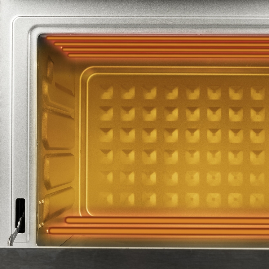 G3Ferrari G1022100 - Piekarnik termoobiegowy z funkcją frytkownicy 2000 W/230 V, 32 l, stal nierdzewna