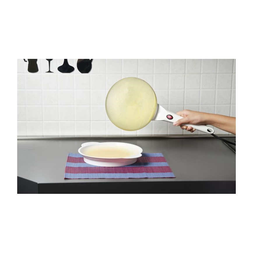 G3Ferrari G10306 - Naleśnikarka CREPPE 20 cm 800W/230V biała