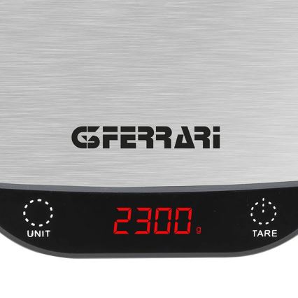 G3Ferrari G2009600 - Waga kuchenna PATTY 2xAAA stal nierdzewna