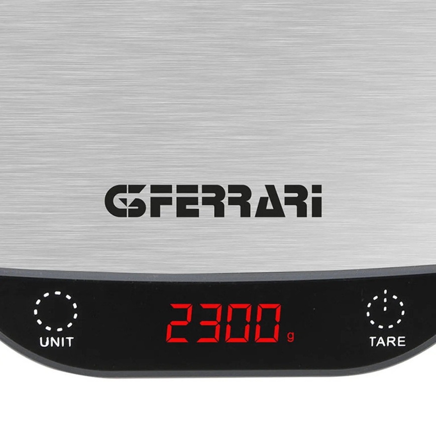 G3Ferrari G2009600 - Waga kuchenna PATTY 2xAAA stal nierdzewna