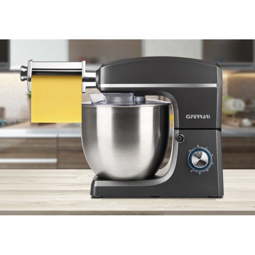 G3Ferrari G20113 -Robot kuchenny z miską ze stali nierdzewnej PASTAIO 10 l 2200W/230V szary
