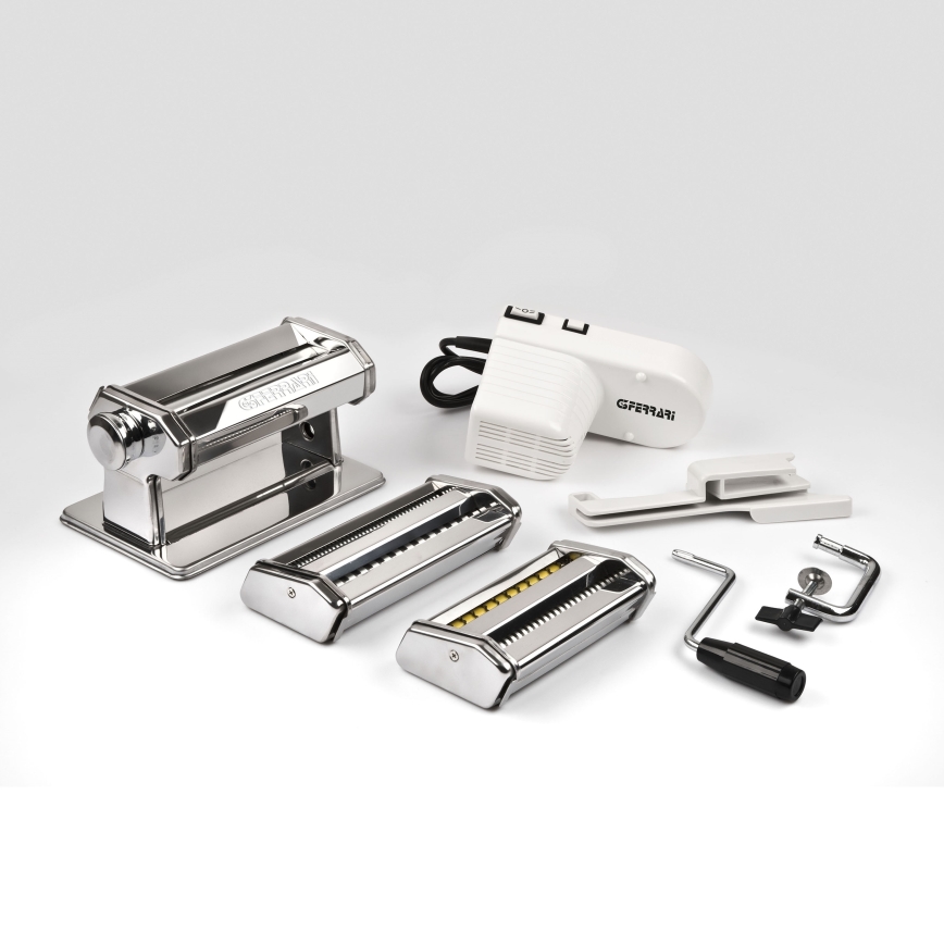 G3Ferrari G20121 - Maszynka do makaronu 90W/230V ze stali nierdzewnej