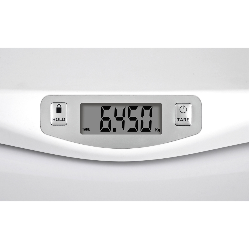 G3Ferrari G30021 - Dziecięca waga cyfrowa 20 kg 1xCR2032 biała