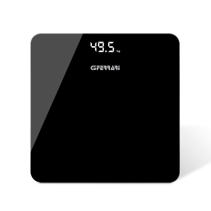 G3Ferrari G3005800 - Cyfrowa waga osobowa 3xAAA czarna