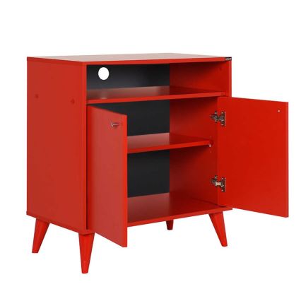 Gabinet 79x73 cm czerwony