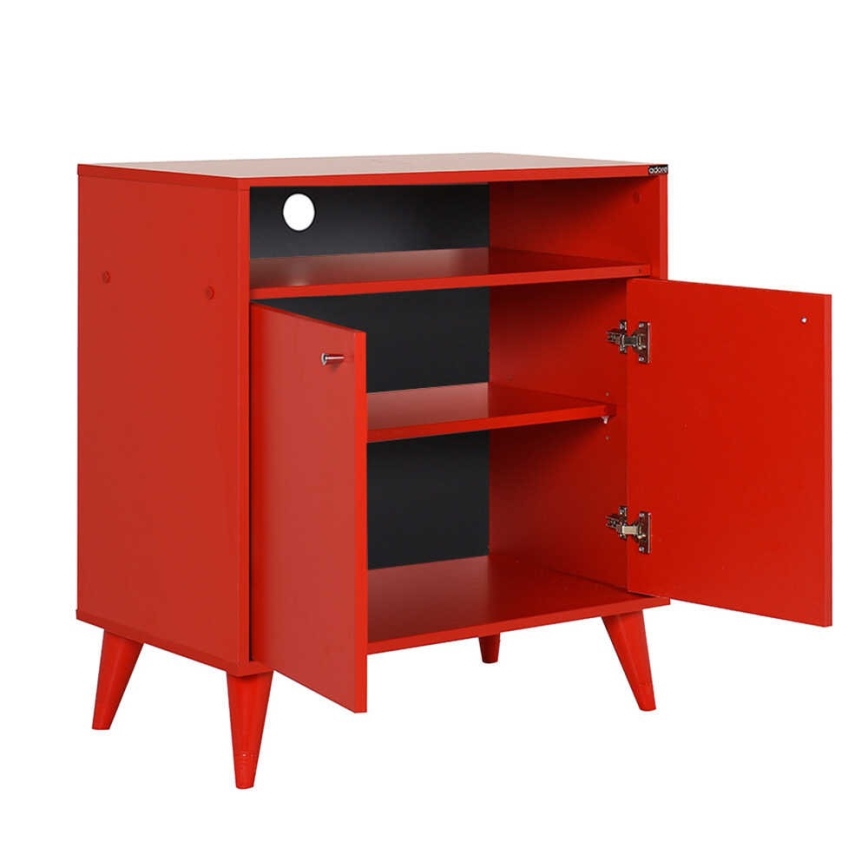 Gabinet 79x73 cm czerwony