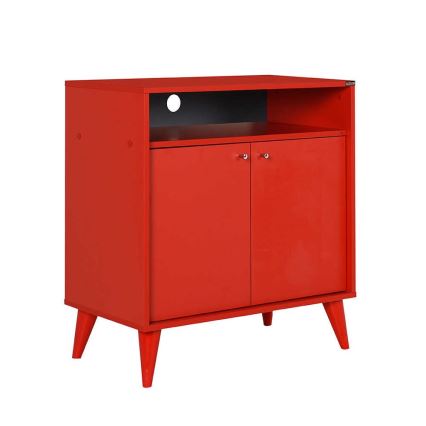 Gabinet 79x73 cm czerwony