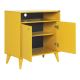 Gabinet 79x73 cm żółty