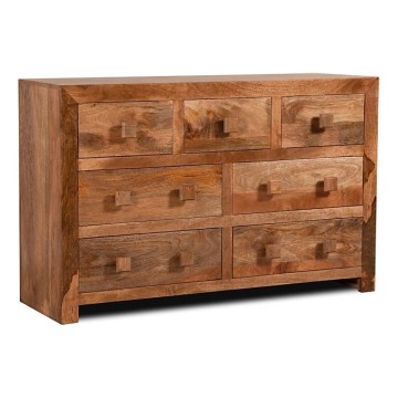 Gabinet HINA 80x140 cm lite drewno/drzewo magowe