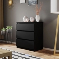 Gabinet MALWA 77x70 cm czarny