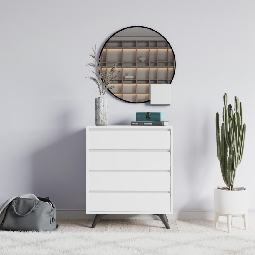 Gabinet SUVERA 86x70 cm biały