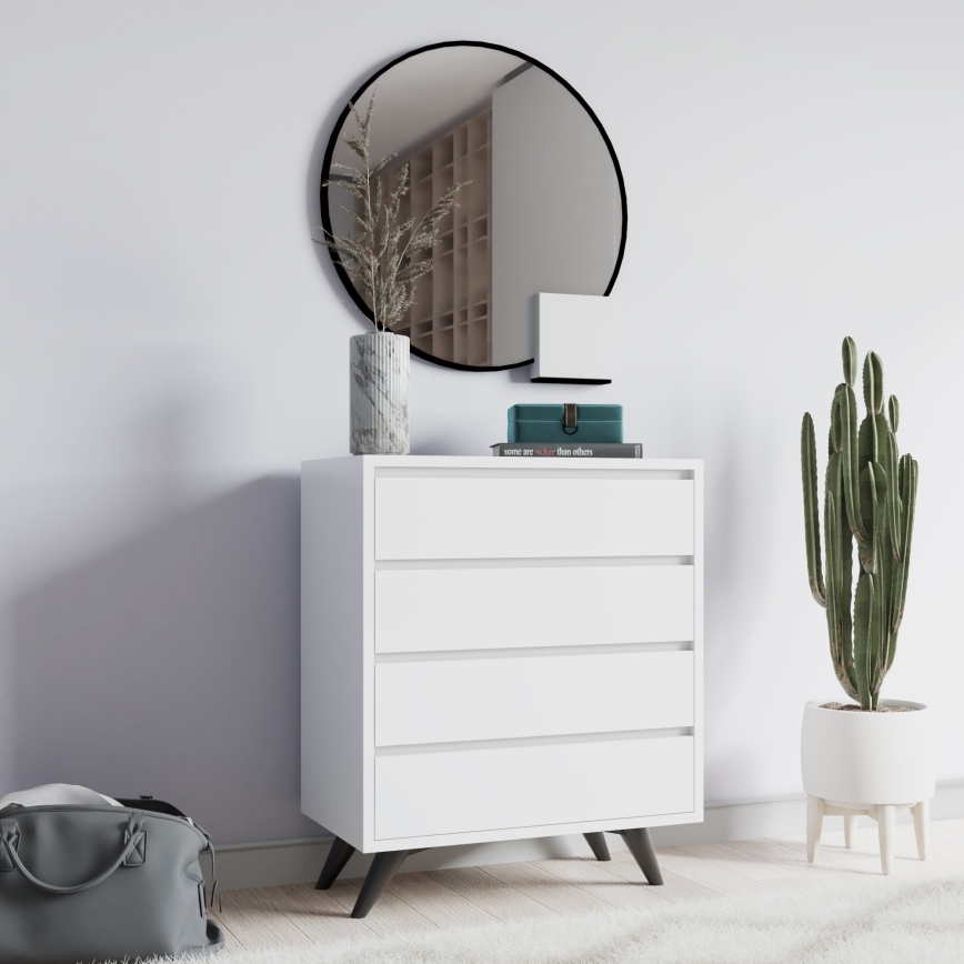Gabinet SUVERA 86x70 cm biały