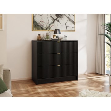 Gabinet TIRENO 75x80 cm czarny