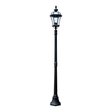 Garden Zone - Lampa zewnętrzna LEDBURY 1xE27/100W/230V IP44 czarny