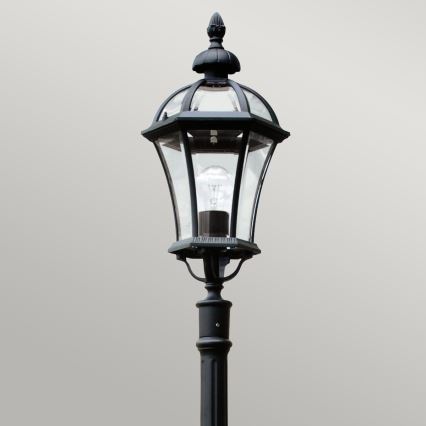 Garden Zone - Lampa zewnętrzna LEDBURY 1xE27/100W/230V IP44 czarny